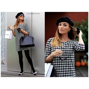 *NWOT H&M Herringbone shift dress